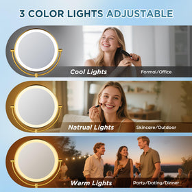 VORREMIRR three-color lighting to match different environments and styles.