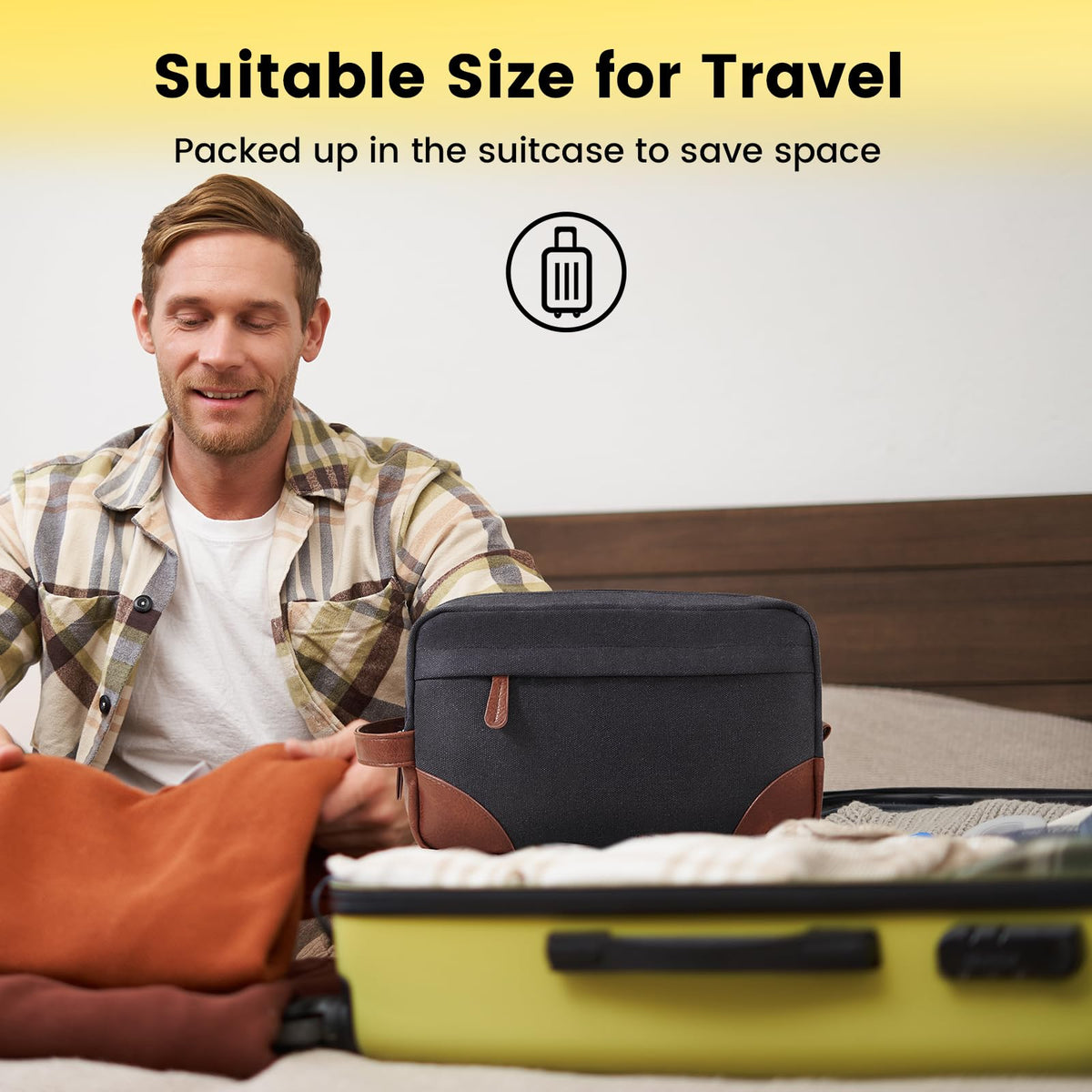 Vorspack dark grey color adds classic style to trips.