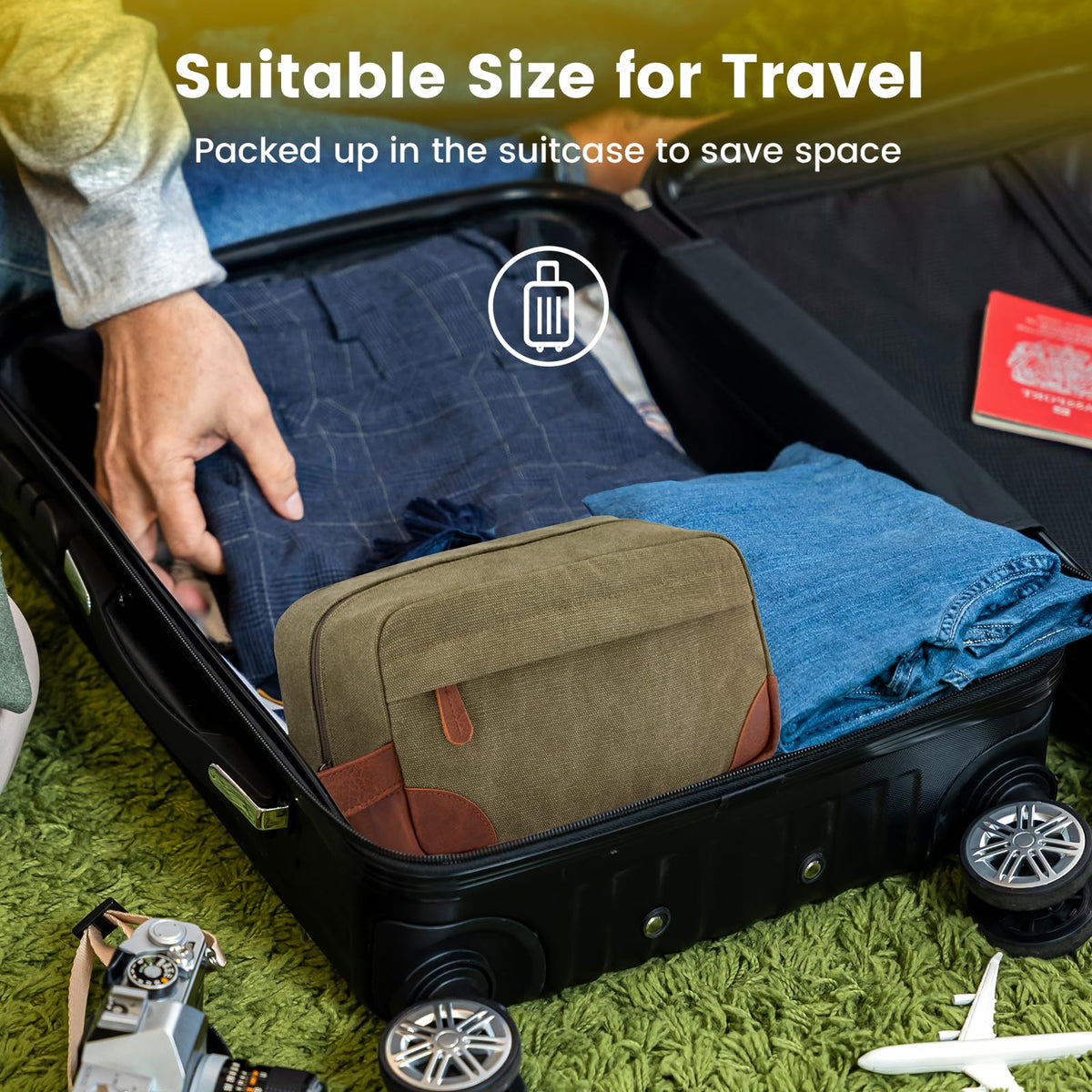 Vorspack classic multicolor design suitable for frequent travelers