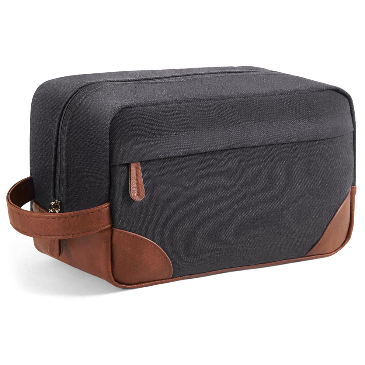 Vorspack large travel toiletry bag hanging strap for easy access in bathroom.