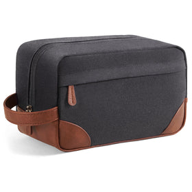 Vorspack large travel toiletry bag hanging strap for easy access in bathroom.