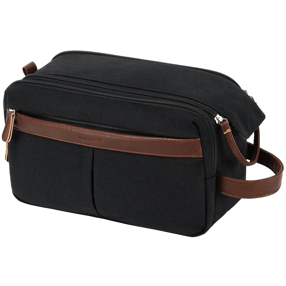 Vorspack toiletry bag main compartment keeps toiletries organized during travel.