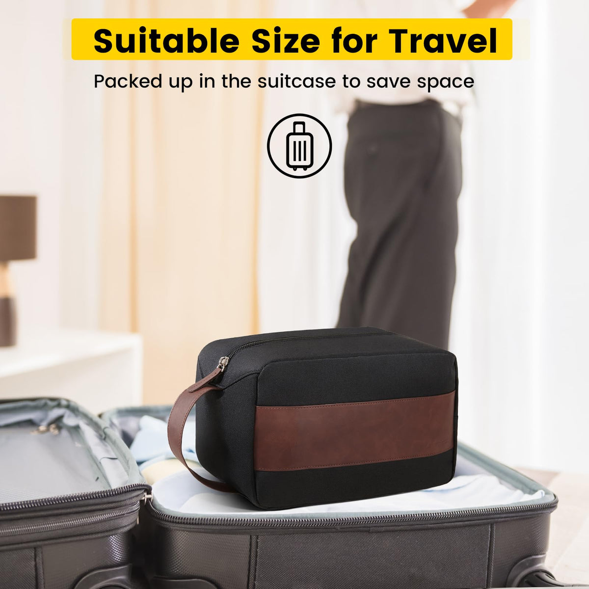 Vorspack travel kit bag keeps essentials organized while you pack.
