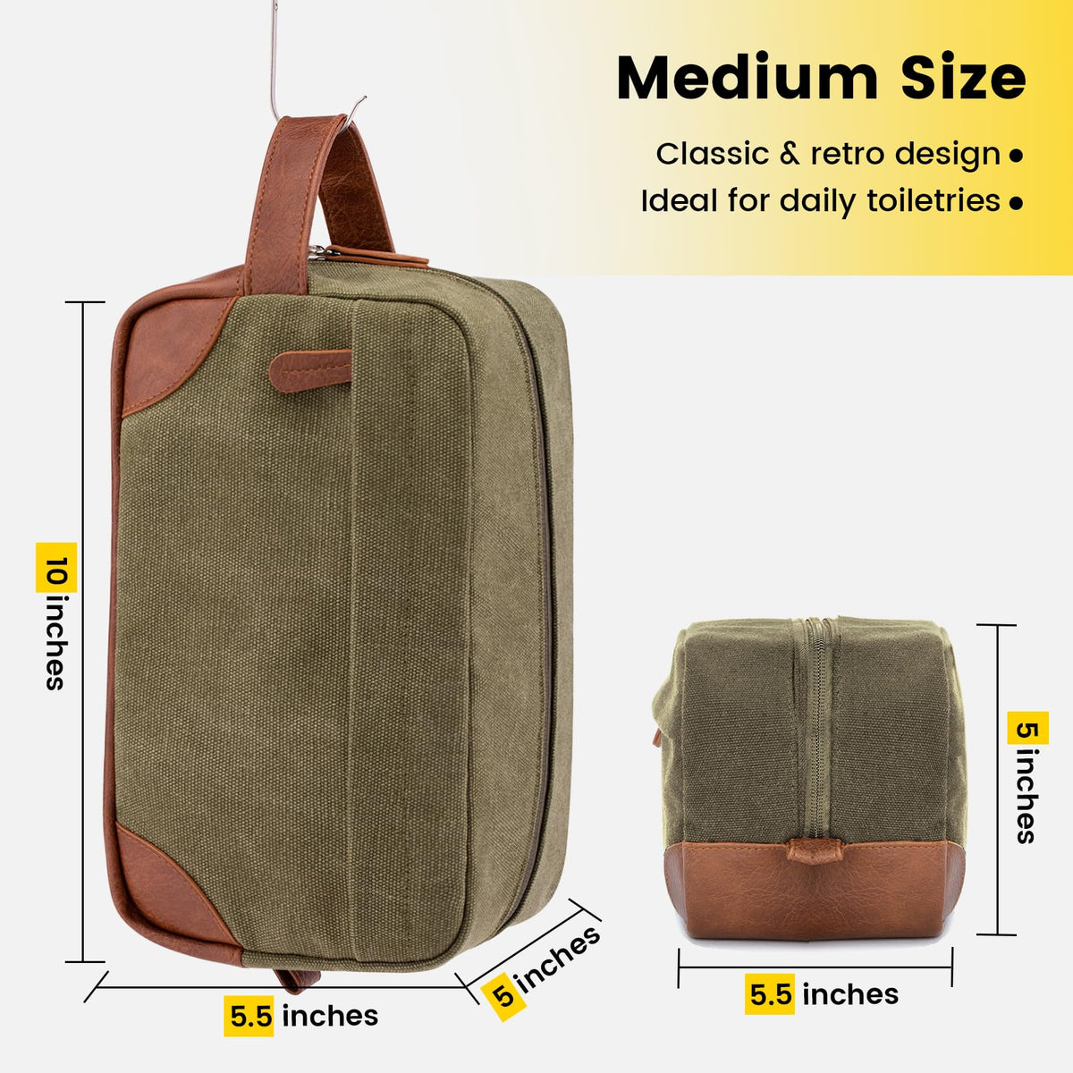 Vorspack bag shows water-resistant canvas construction protecting contents