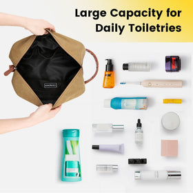 Vorspack water-resistant canvas protects contents during travel