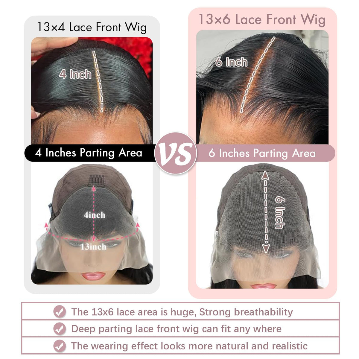 Vorynix 13x6 lace front wig for versatile styling options.