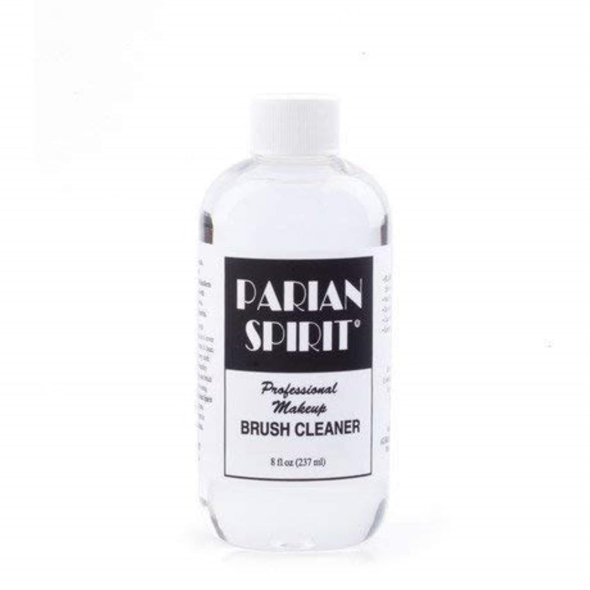 Vosaplk Parian Spirit Brush Cleaner 8oz bottle removes makeup residue gently