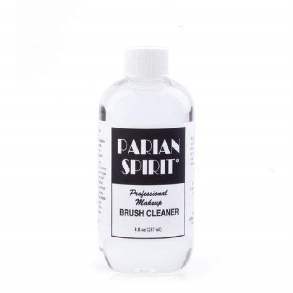 Vosaplk Parian Spirit Brush Cleaner 8oz bottle removes makeup residue gently