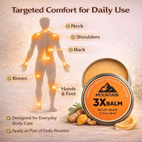 VOSETOKELA Mountain 3X Balm after exercise self-care moment