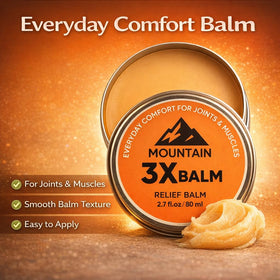 VOSETOKELA Mountain 3X Balm texture close-up shows non-greasy finish