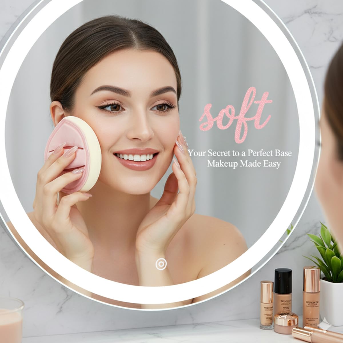 Vottcker nail-art dusting tool helps remove dust during polish application.