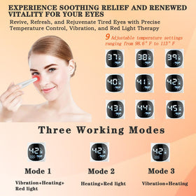 Vowleike Eye Lift Wand target area around eyes for soothing dry-eyes relief.