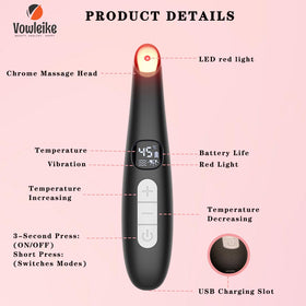 Vowleike Eye Lift Wand gently reduces visible puffiness around eyes