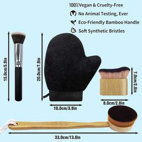 Voxora complete 4-in-1 kit for full-body glow on the go