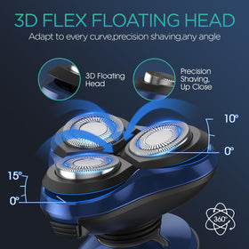VOYOR 4-in-1 heads for beard shaving and sideburn trimming