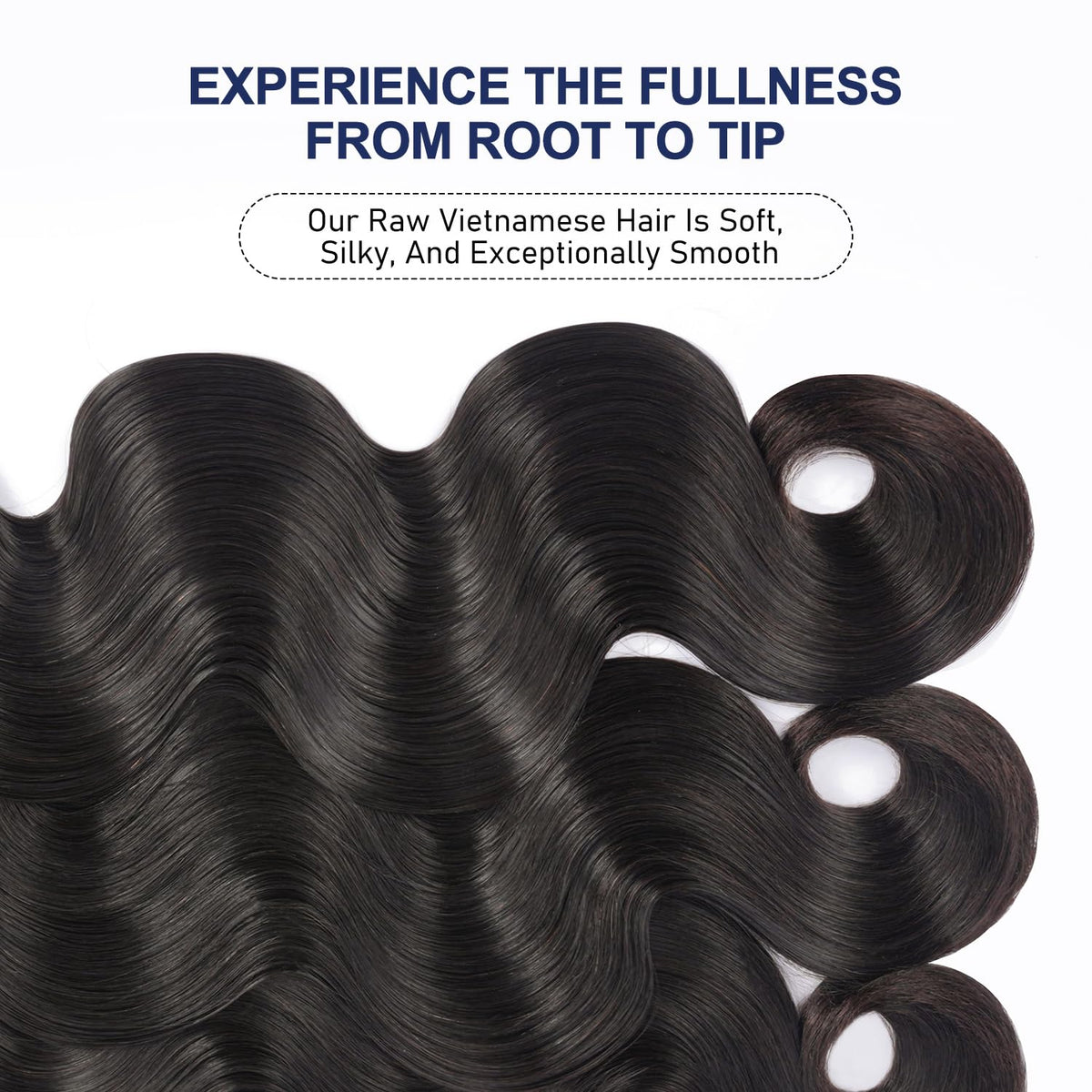VQQSWAN Raw Bundles tangle-free texture for easy daily styling.