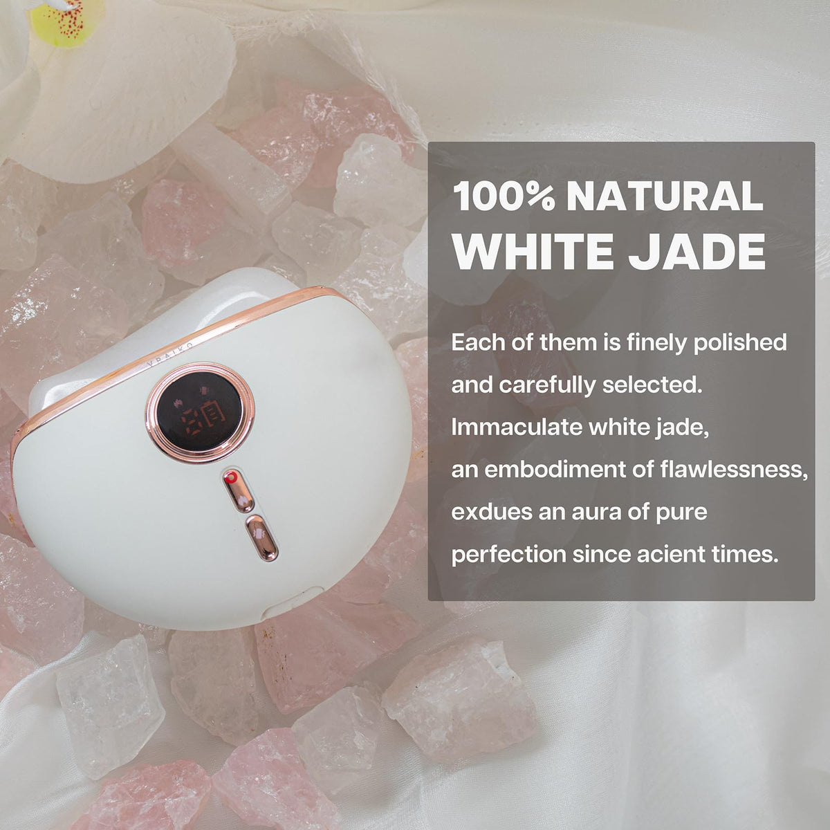 VRAIKO Aurora 630nm Infrared Light adds skin-friendly warmth during use