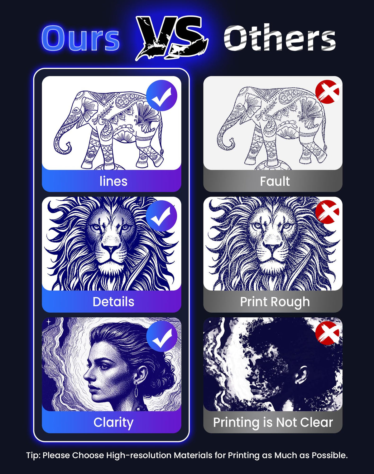 vretti P84 tattoo stencil printer app setup via Bluetooth.