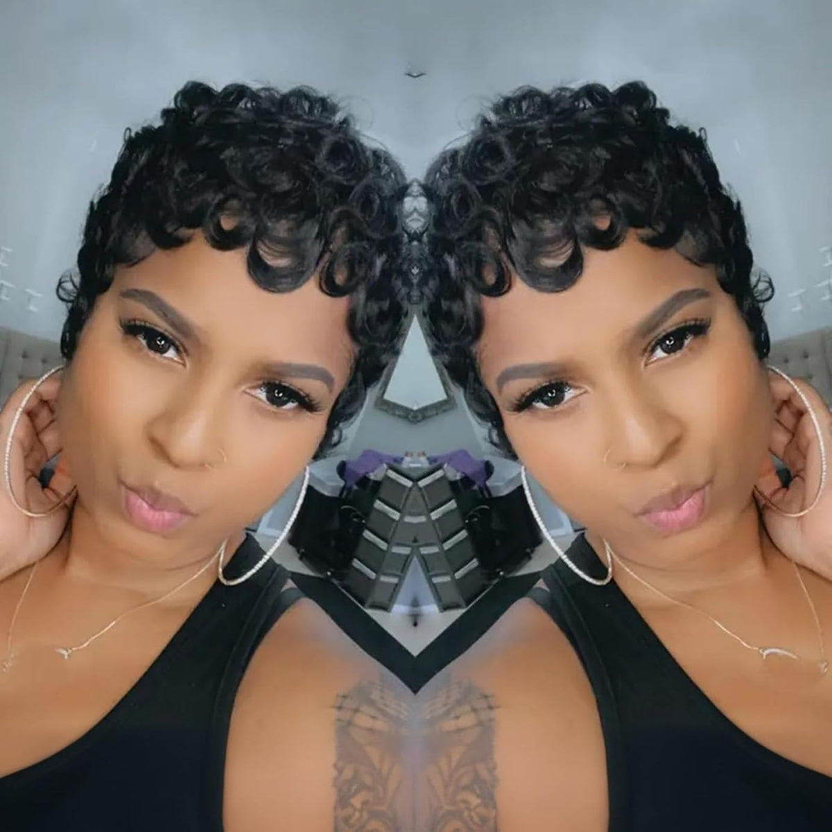 VRZ Short Pixie Cut Wig care guide, hand wash to extend lifespan