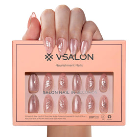 VSALON water-resistant nails handle daily showers and typing with confidence.