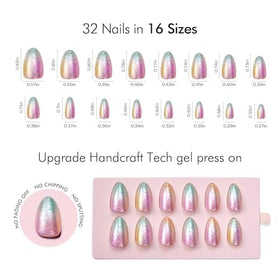 VSALON High-gloss UV gel finish delivers a professional, glassy shine