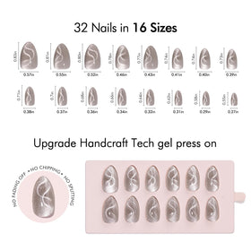 VSALON 16-size range ensures a precise fit for many hands.
