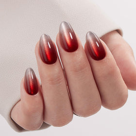 VSALON ombre chrome nails kit for chic summer style.