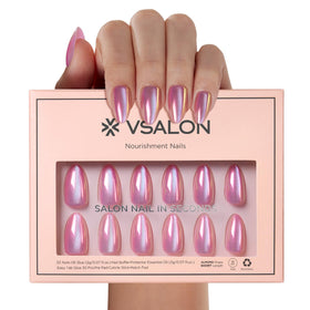 VSALON Quick-dry glue enables fast, secure nail application