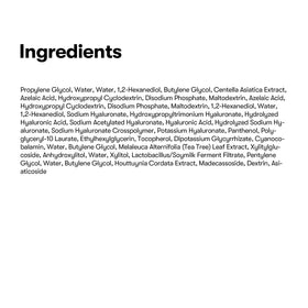 VT COSMETICS Azelaic Acid Cica Exosome Ampoule label demonstrating gentle daily use.