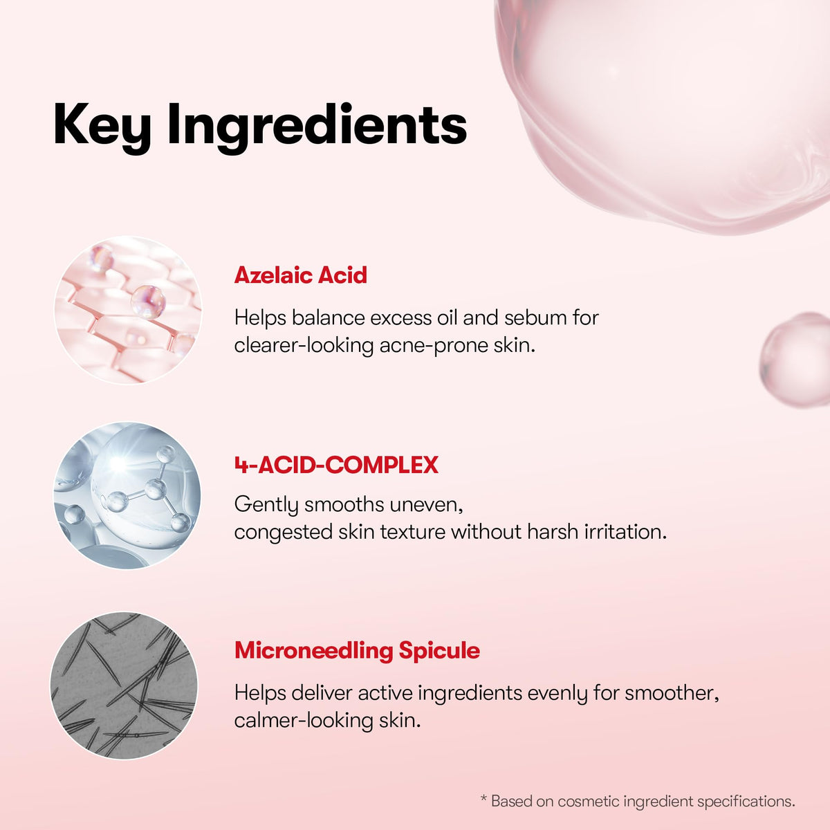 VT COSMETICS Azelaic Acid Cica Exosome Ampoule going through routine context for calmer skin.