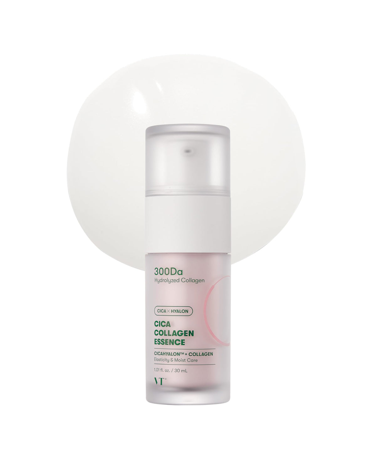 VT COSMETICS Cica Collagen Serum bottle showcasing premium packaging for firming benefits