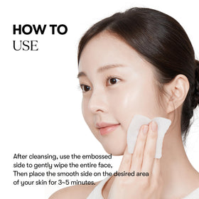 VT COSMETICS Hyaluronic Acid pad provides lasting moisture during routine.