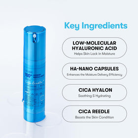 VT Cosmetics application shot shows hydration without stickiness