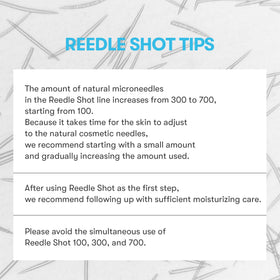 VT Cosmetics Hyaluronic acid and Reedle components label highlights actives