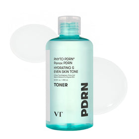VT COSMETICS PDRN Toner bottle for daily hydration and soothing care.
