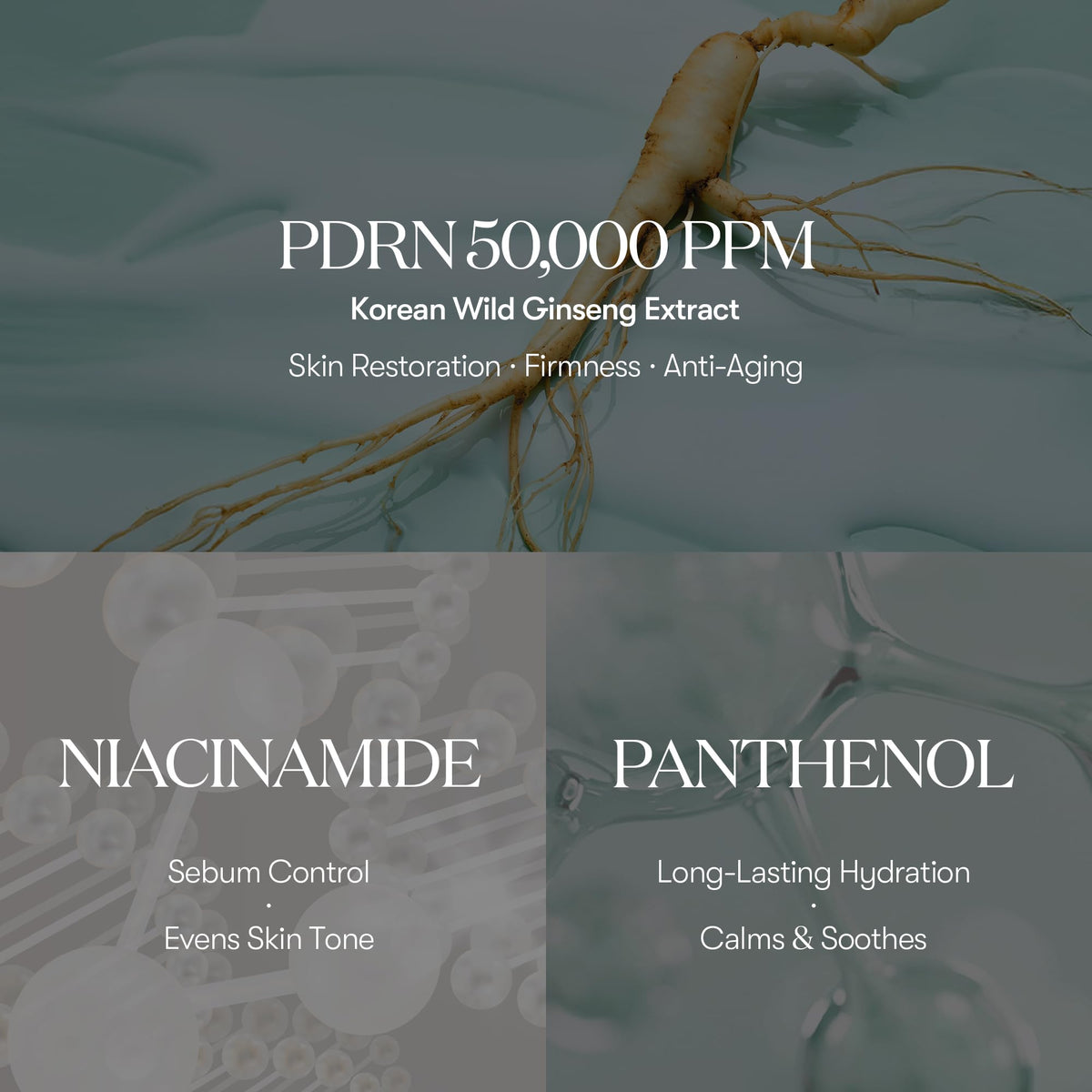 PDRN Toner mist delivers a refreshing hydration on the skin.