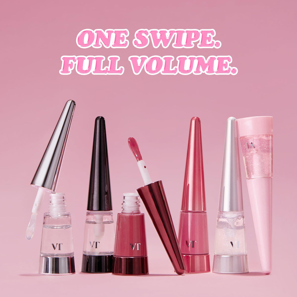 VT Cosmetics Reedle Shot Lip Plumper delivers a soft pink glow with lasting moisture.