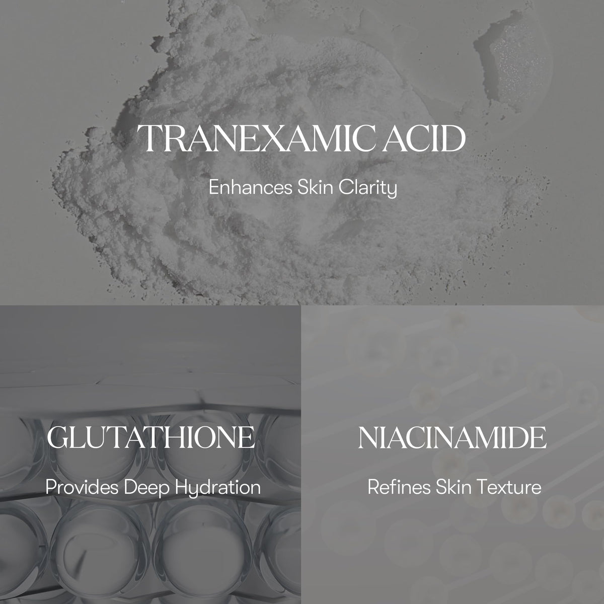 VT COSMETICS TX Toning Essence swirled texture showing lightweight, fast-absorbing serum