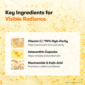 Swirl of VT COSMETICS serum on skin hints at an even-toned glow.