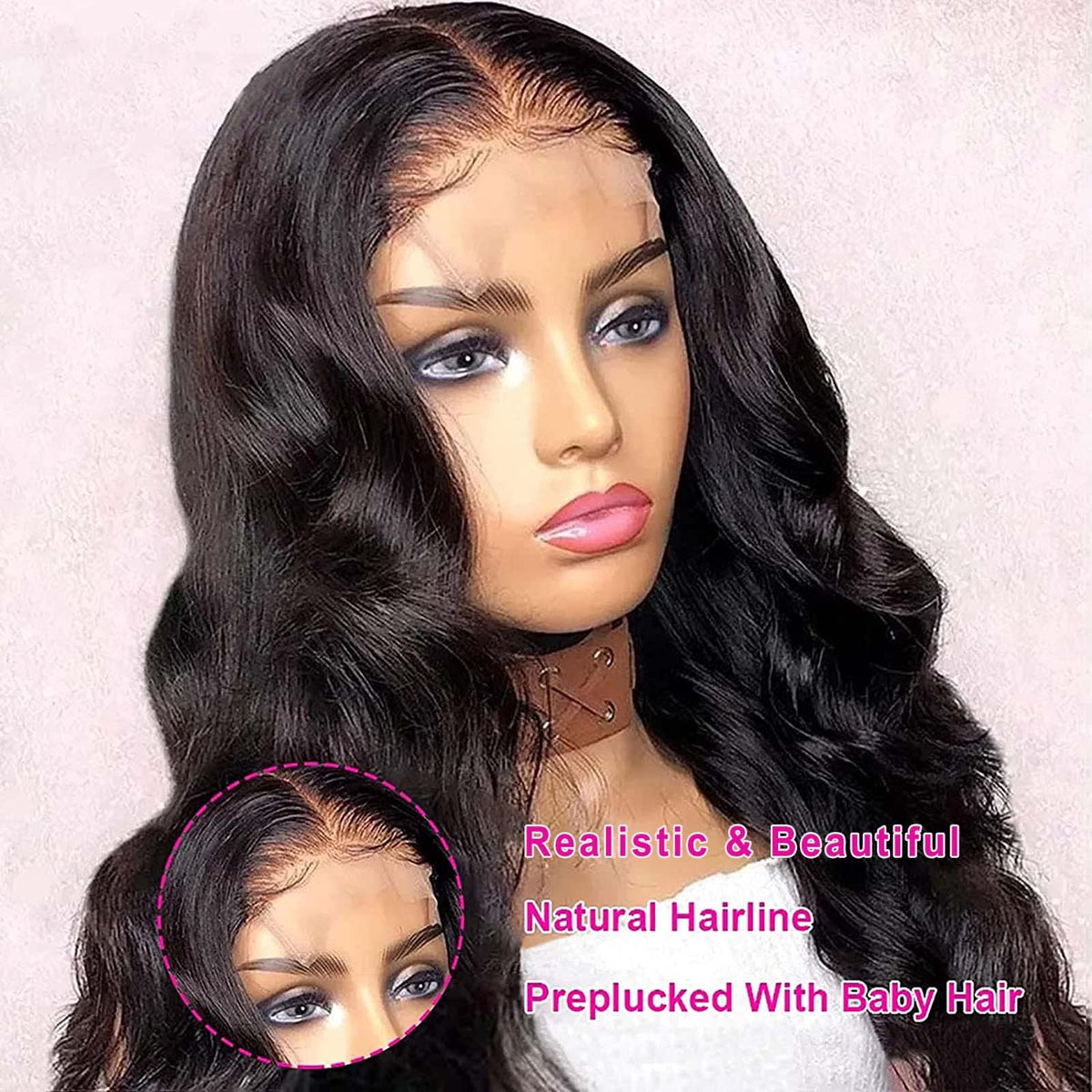 VTAOZI glueless wig cap with adjustable straps for secure comfort.