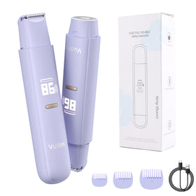 Vudex Bikini Trimmer dual-head design for precise grooming on body