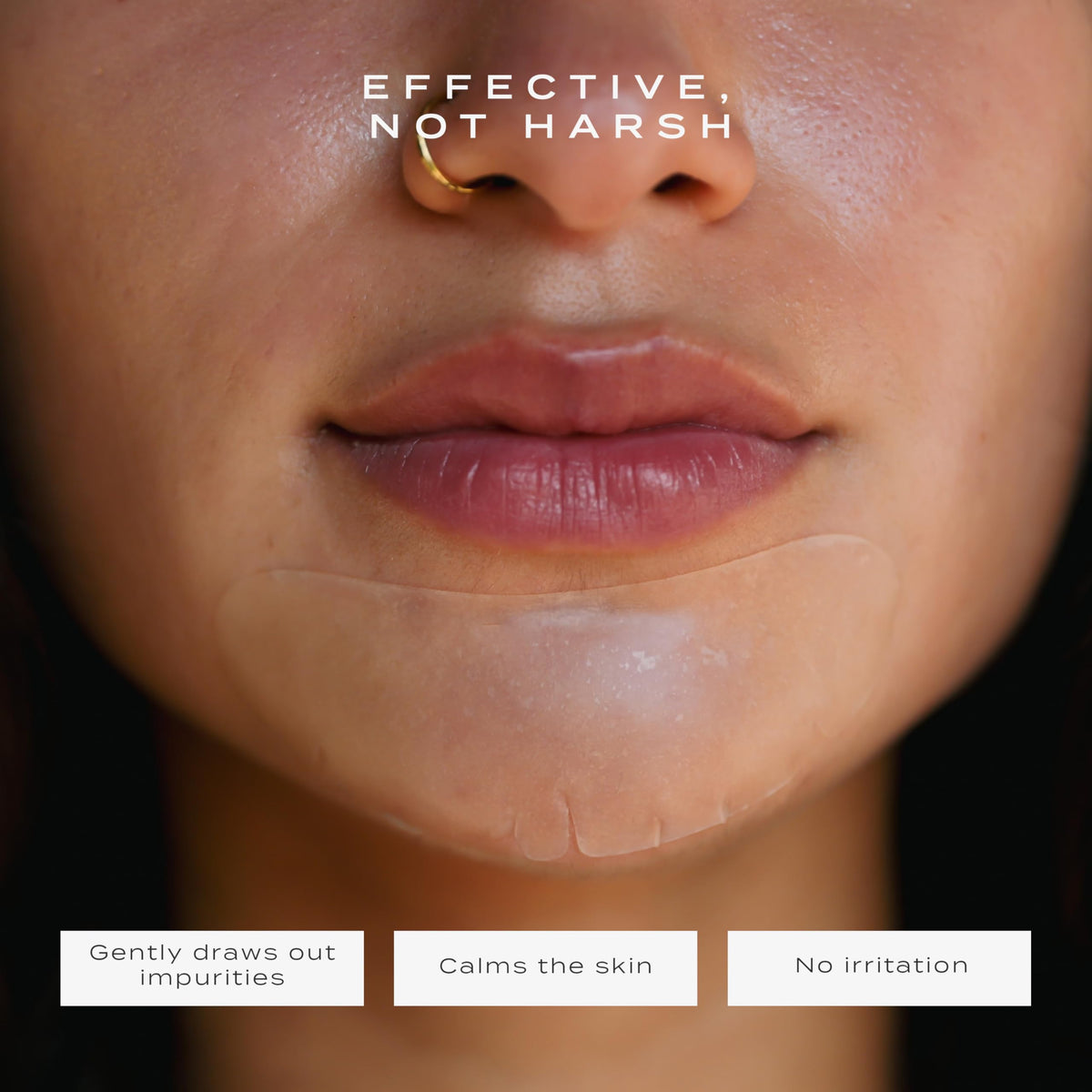 Vue Chin Patches are suitable for all skin types with a soft, comfortable feel.