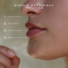 Vue Chin Patches seven-image batch shows ease of use and packaging.