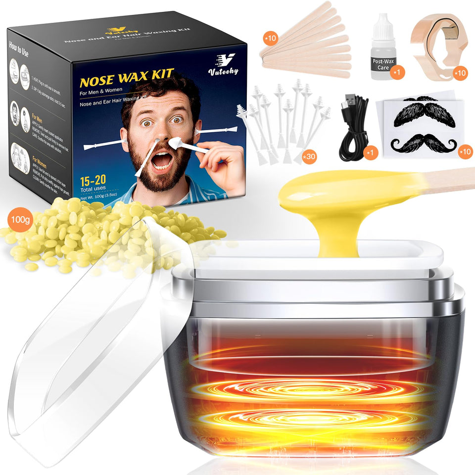 Vuteehy Nose Wax Kit with compact design for easy at-home use