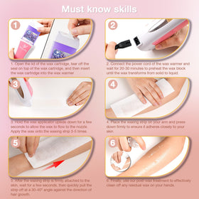 Vuteehy honey cartridges help moisturize skin while waxing for comfort