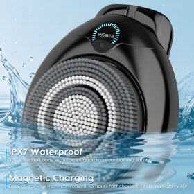 VWMYQ 360-degree rotation demonstrates thorough, effortless cleansing
