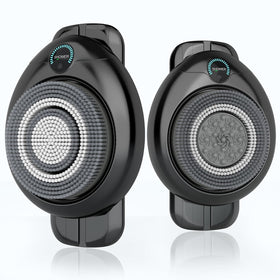 VWMYQ Electric Back Scrubber wall-mounted front view enables hands-free back cleaning