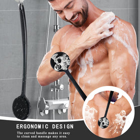VWMYQ exfoliating back scrubber promotes smoother skin after use