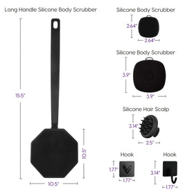 VWMYQ scalp massager for relaxing shower massage.
