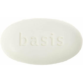 Vxoyo Basis cleansing bar close-up texture showcasing gentle surface for sensitive skin.